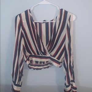 A crop top shirt
